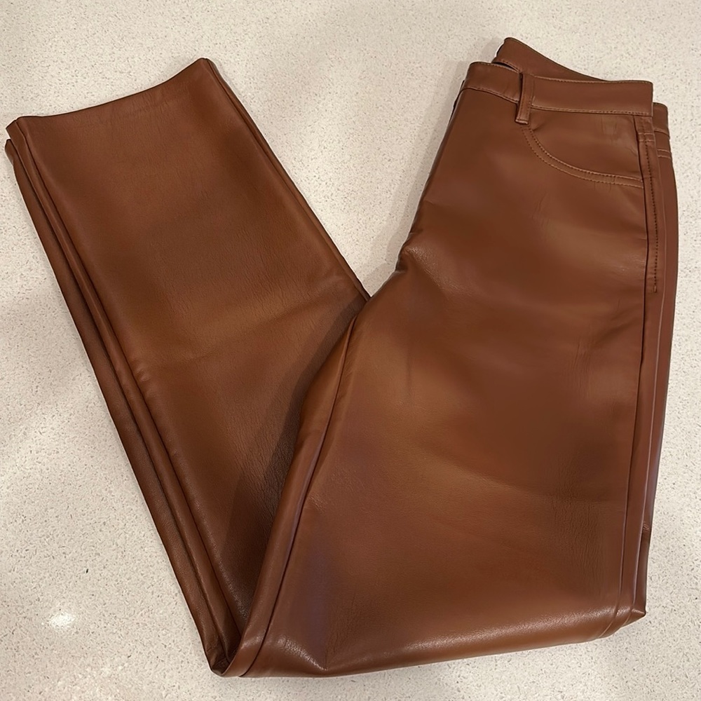 Melina Vegan leather Pants- Wilfred- Aritzia